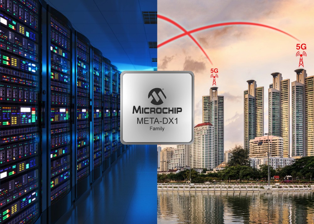 Microchip推出业界首款太比特以太网PHY， 可支持400 GbE的最高密度及FlexE连接